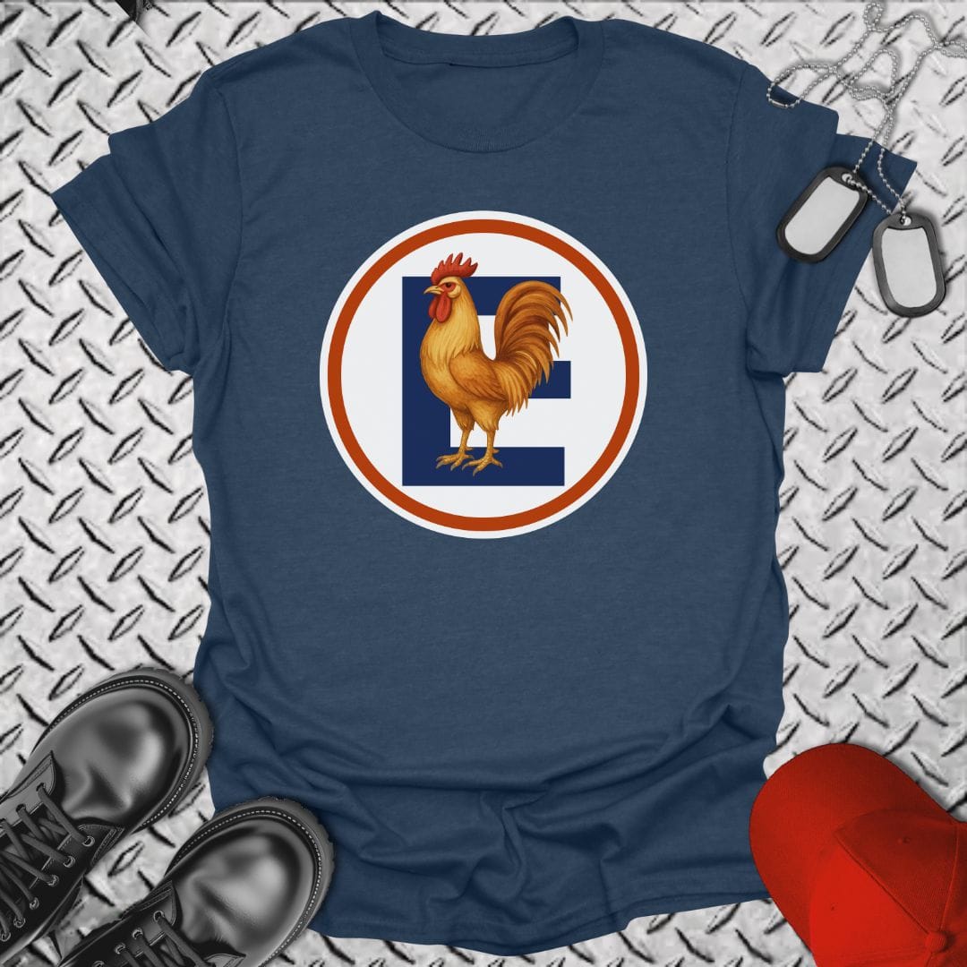 NavyHumor T-Shirt Heather Navy / S Big Chicken T-shirt