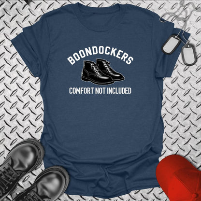 NavyHumor T-Shirt Heather Navy / S Boondockers - Comfort Not Included