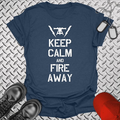 NavyHumor T-Shirt Heather Navy / S FC - Keep Calm T-shirt