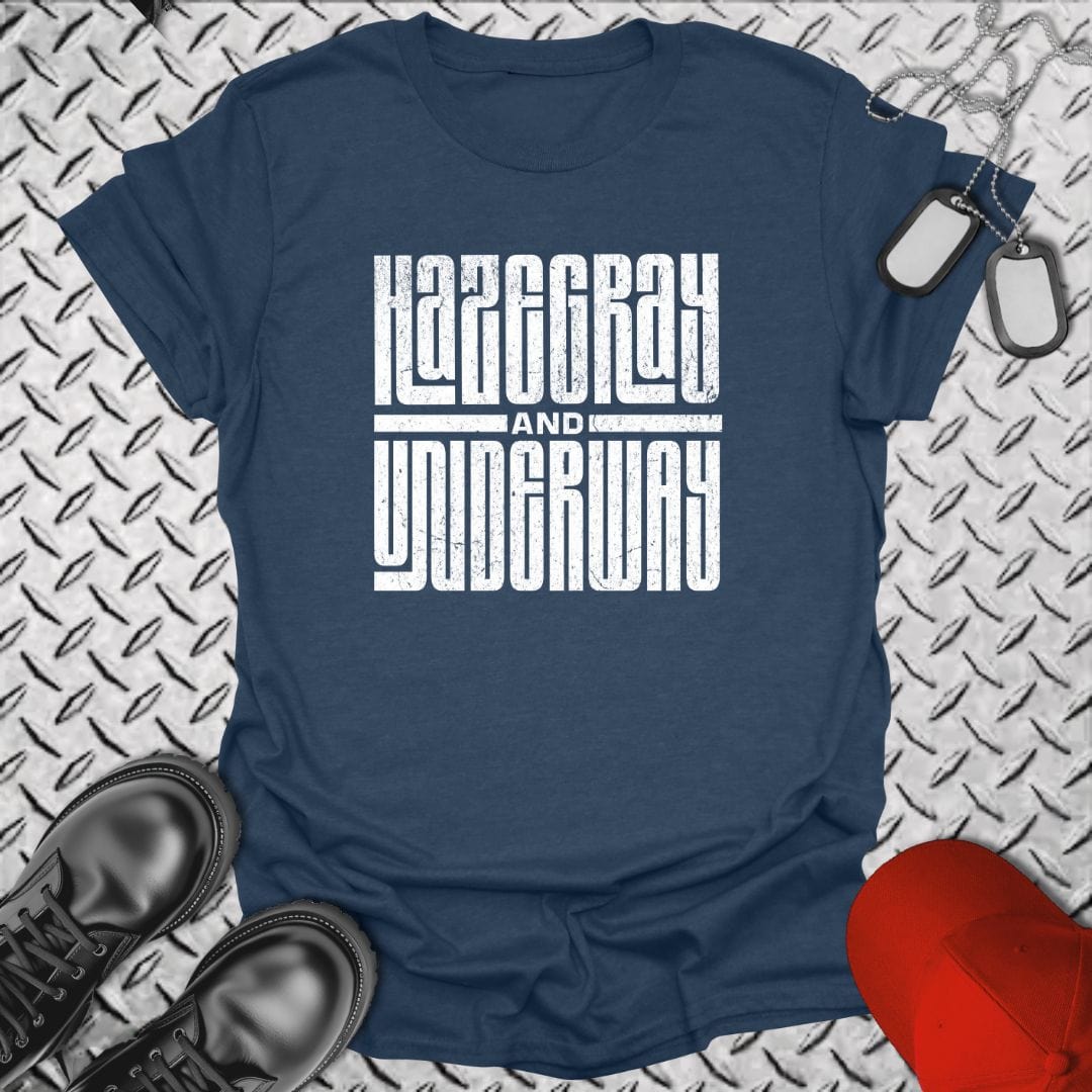 NavyHumor T-Shirt Heather Navy / S Groovy Haze Gray T-shirt