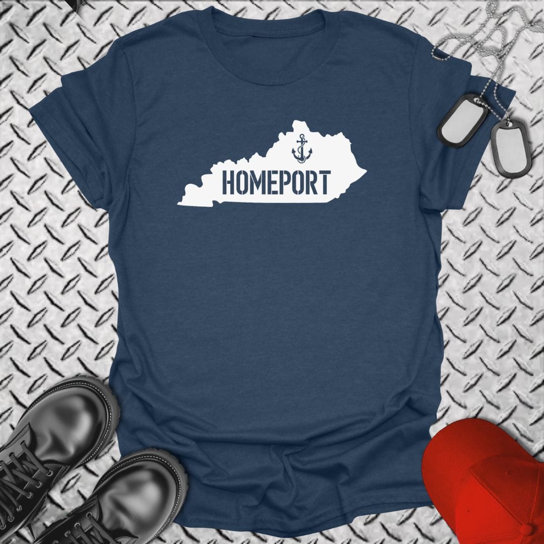 NavyHumor T-Shirt Heather Navy / S Homeport Kentucky T-shirt