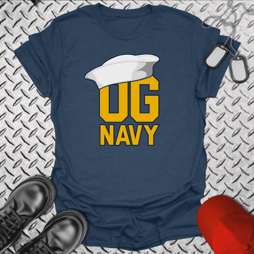 NavyHumor T-Shirt Heather Navy / S OG Navy T-shirt