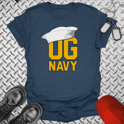 NavyHumor T-Shirt Heather Navy / S OG Navy T-shirt
