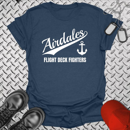NavyHumor T-Shirt Heather Navy / S Team Airdales T-shirt