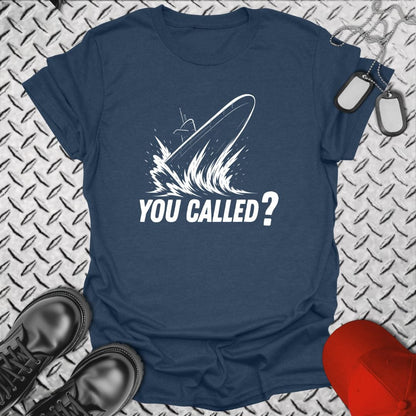 NavyHumor T-Shirt Heather Navy / S You Called? Life T-shirt