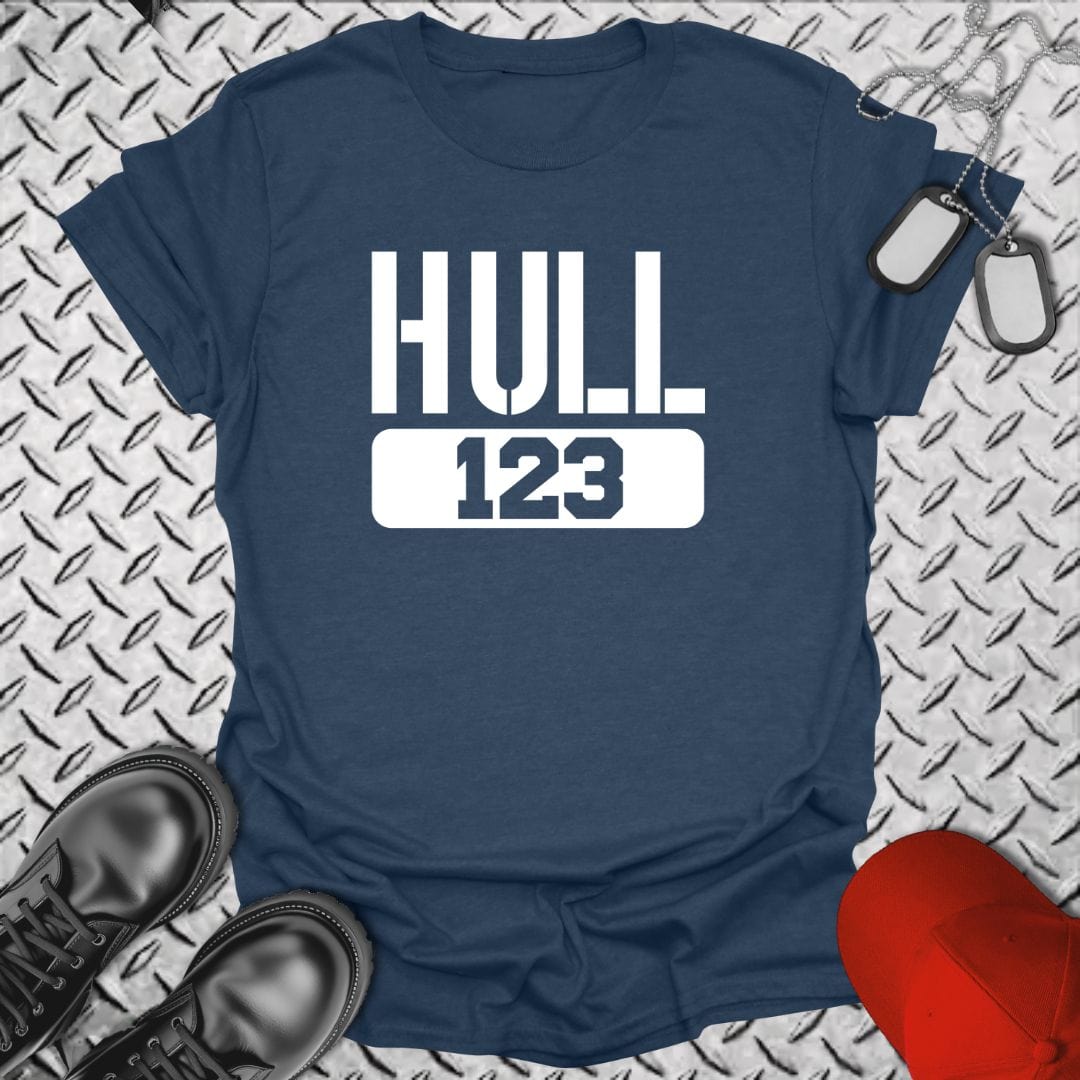 NavyHumor T-Shirt Heather Navy / S "Your Command" Hull/Squadron Number T-shirt