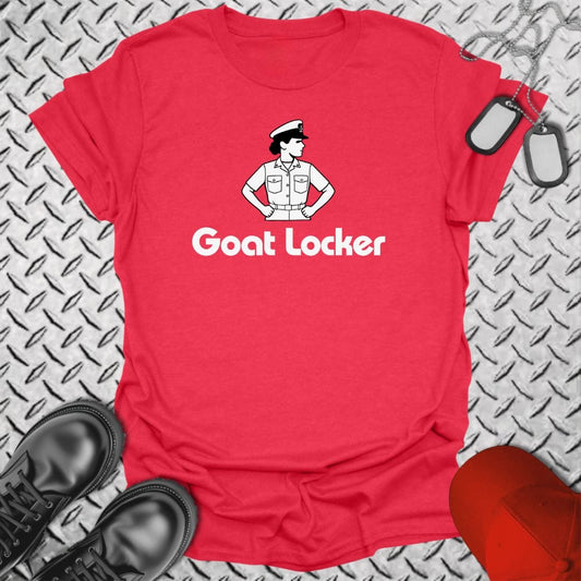 NavyHumor T-Shirt Heather Red / S Female Chief Goat Locker T-shirt