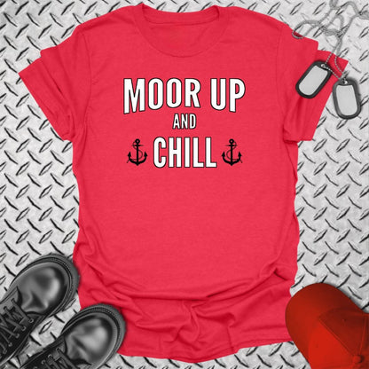 NavyHumor T-Shirt Heather Red / S Moor Up and Chill T-shirt