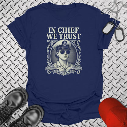 NavyHumor T-Shirt In Chief We Trust - Female T-shirt