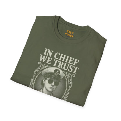 NavyHumor T-Shirt In Chief We Trust - Female T-shirt