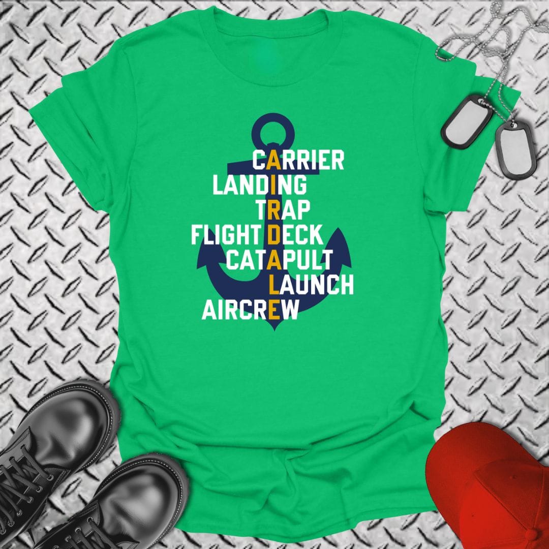 NavyHumor T-Shirt Irish Green / S Airdale Ops T-shirt