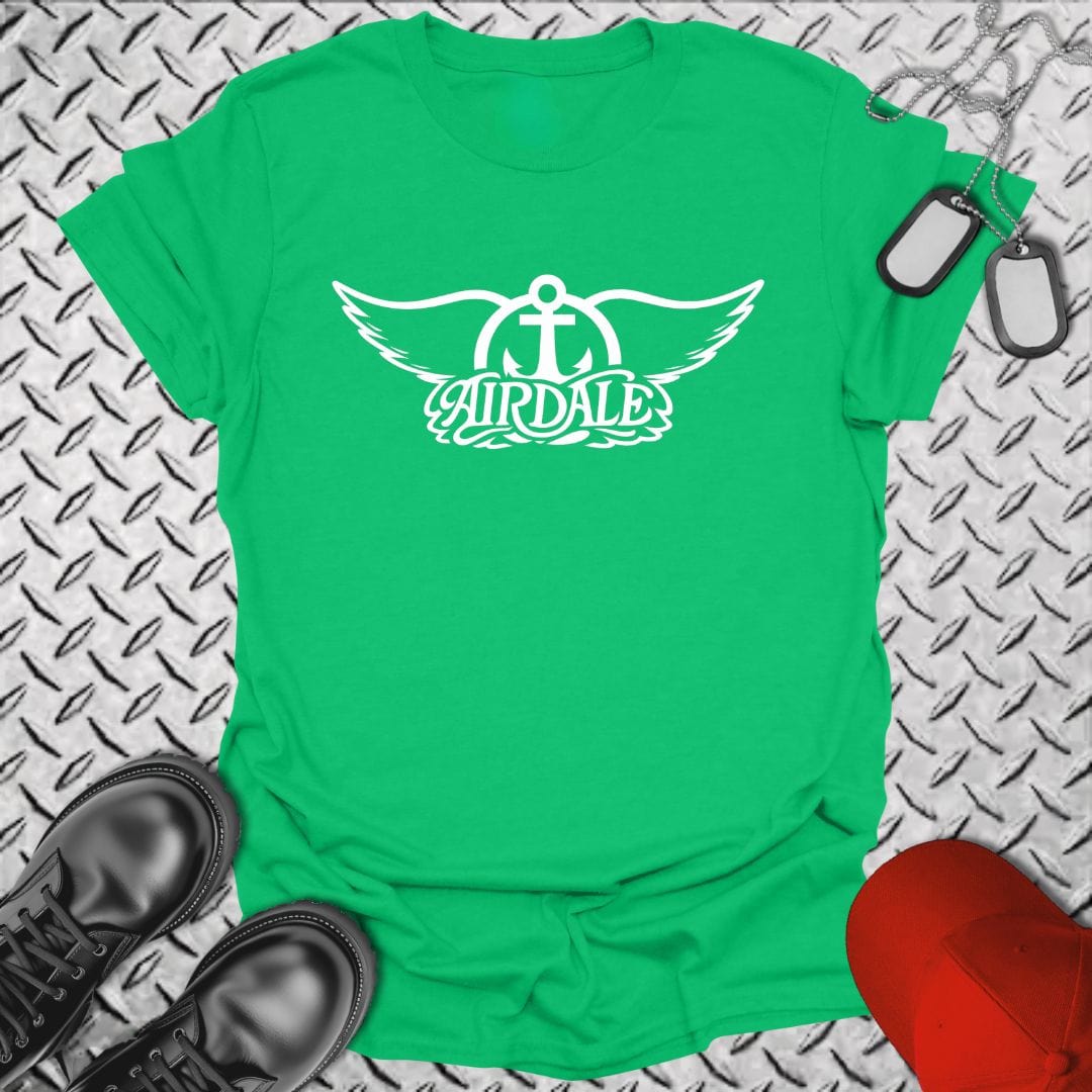 NavyHumor T-Shirt Irish Green / S Airdale Rock T-shirt