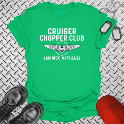 NavyHumor T-Shirt Irish Green / S Cruiser Chopper Club T-shirt
