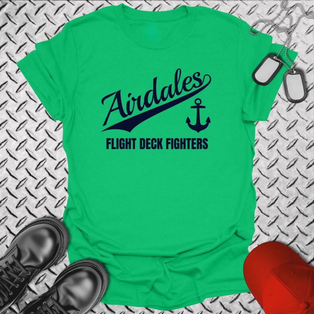 NavyHumor T-Shirt Irish Green / S Team Airdales T-shirt