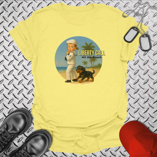 NavyHumor T-Shirt Liberty Call - Rottweiler T-shirt