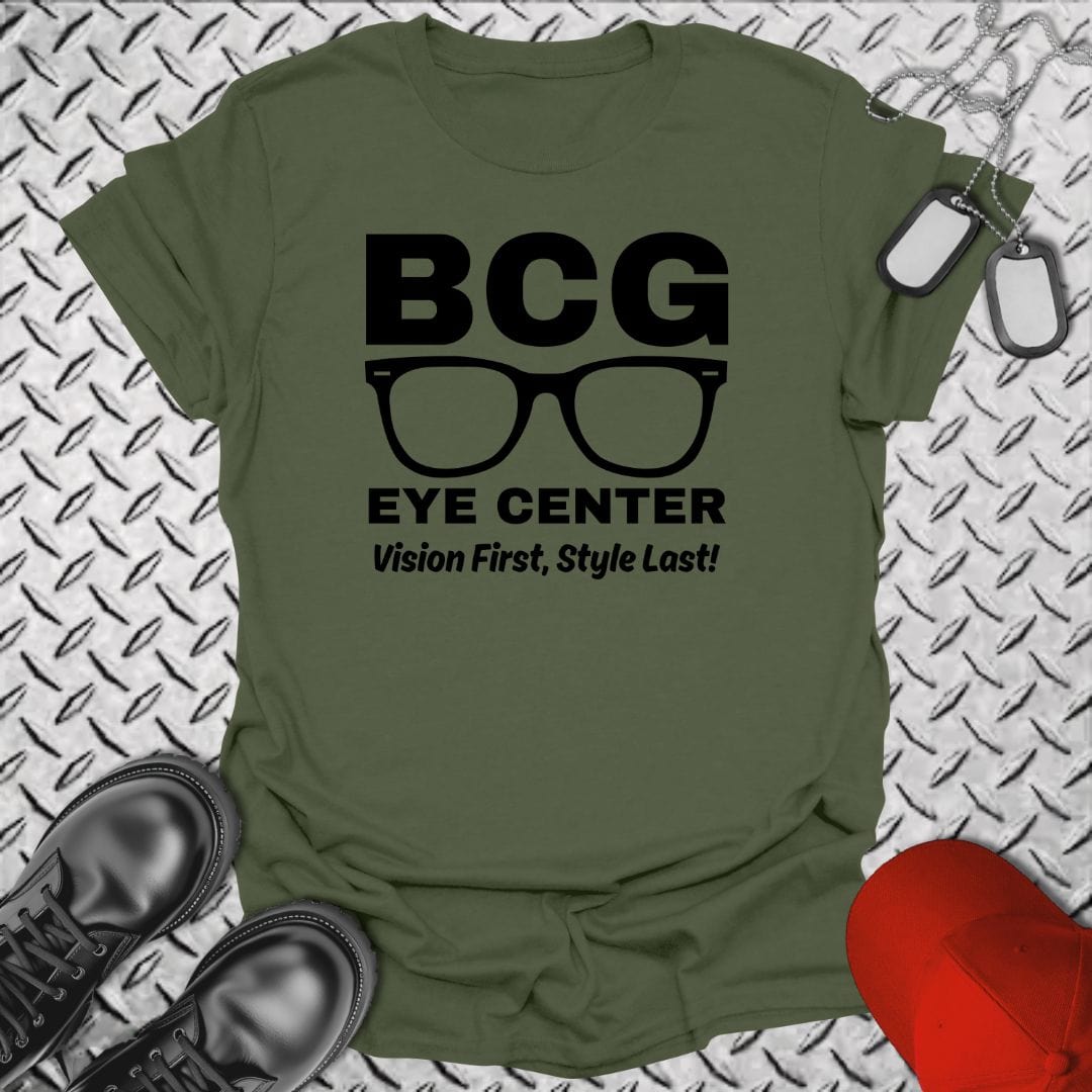 NavyHumor T-Shirt Military Green / S BCG Eye Center T-shirt