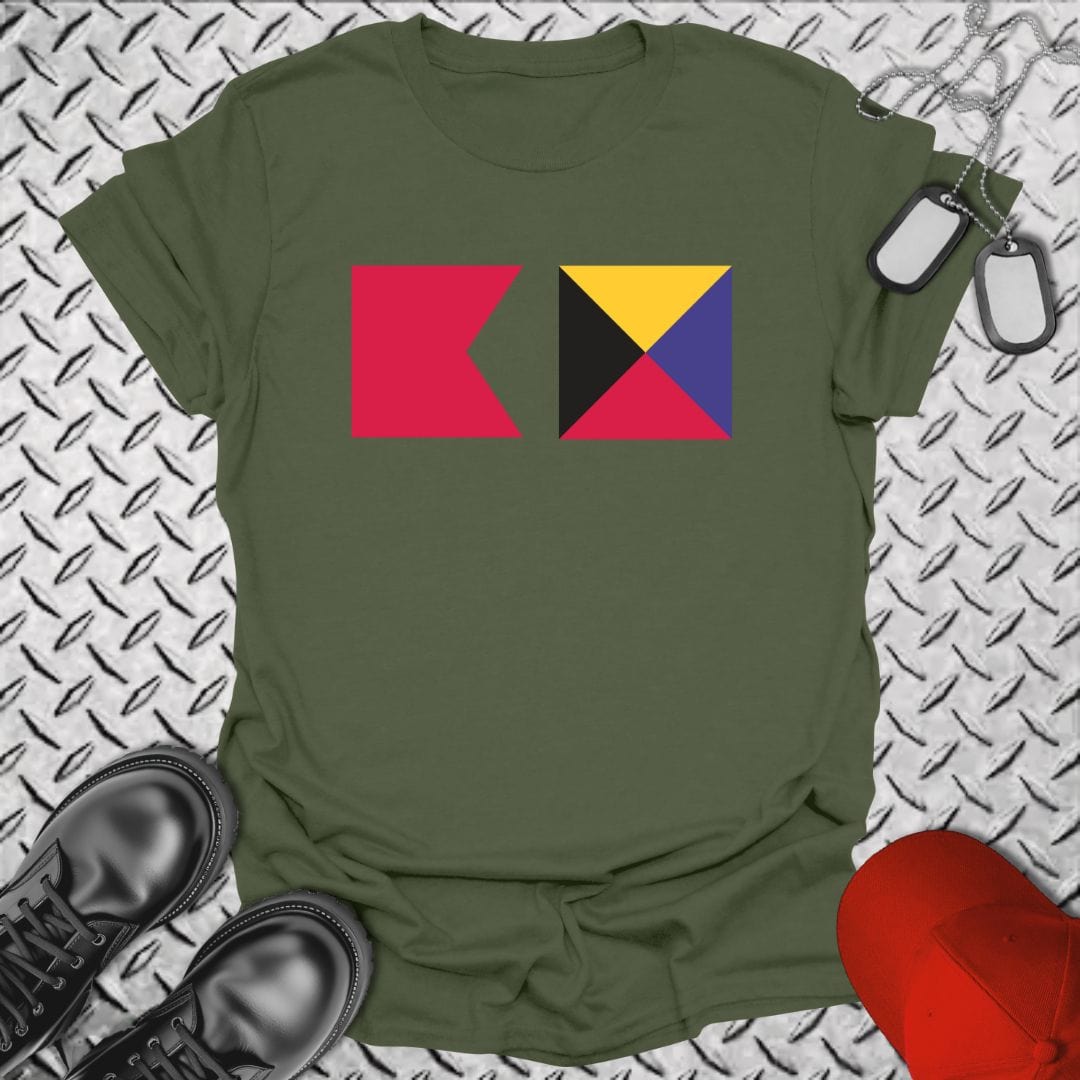 NavyHumor T-Shirt Military Green / S Bravo Zulu T-shirt
