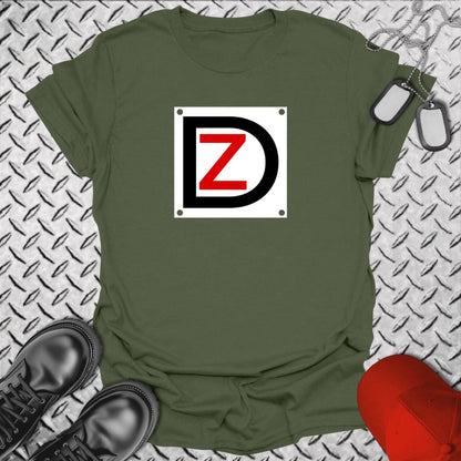 NavyHumor T-Shirt Military Green / S Dog Zebra