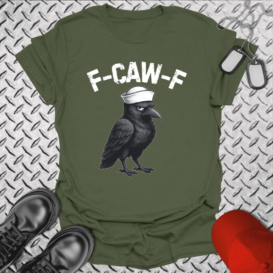 NavyHumor T-Shirt Military Green / S F-CAW-F T-shirt