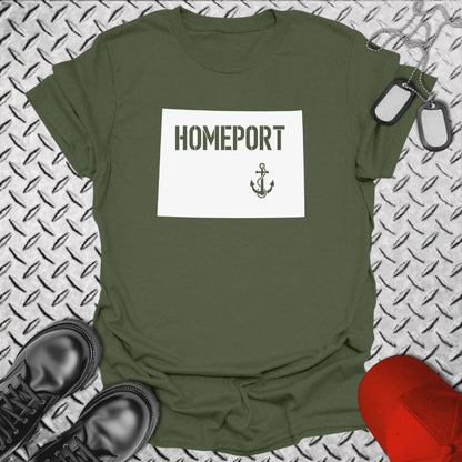 NavyHumor T-Shirt Military Green / S Homeport Colorado T-shirt