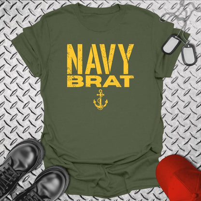 NavyHumor T-Shirt Military Green / S Navy Brat T-shirt