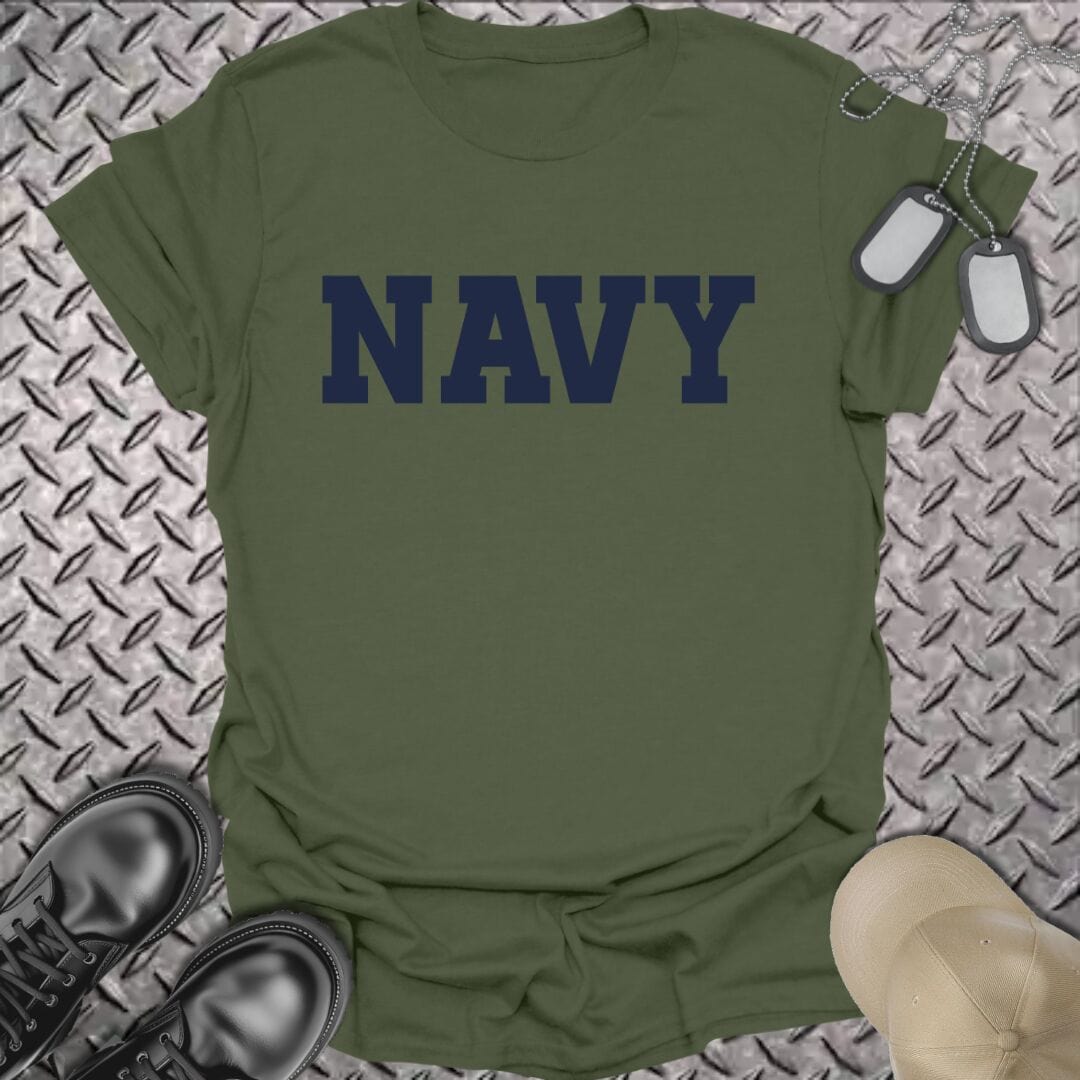 NavyHumor T-Shirt Military Green / S Navy Navy T-shirt