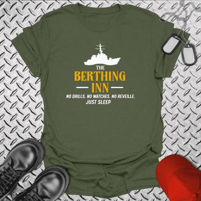 NavyHumor T-Shirt Military Green / S The Berthing Inn T-shirt
