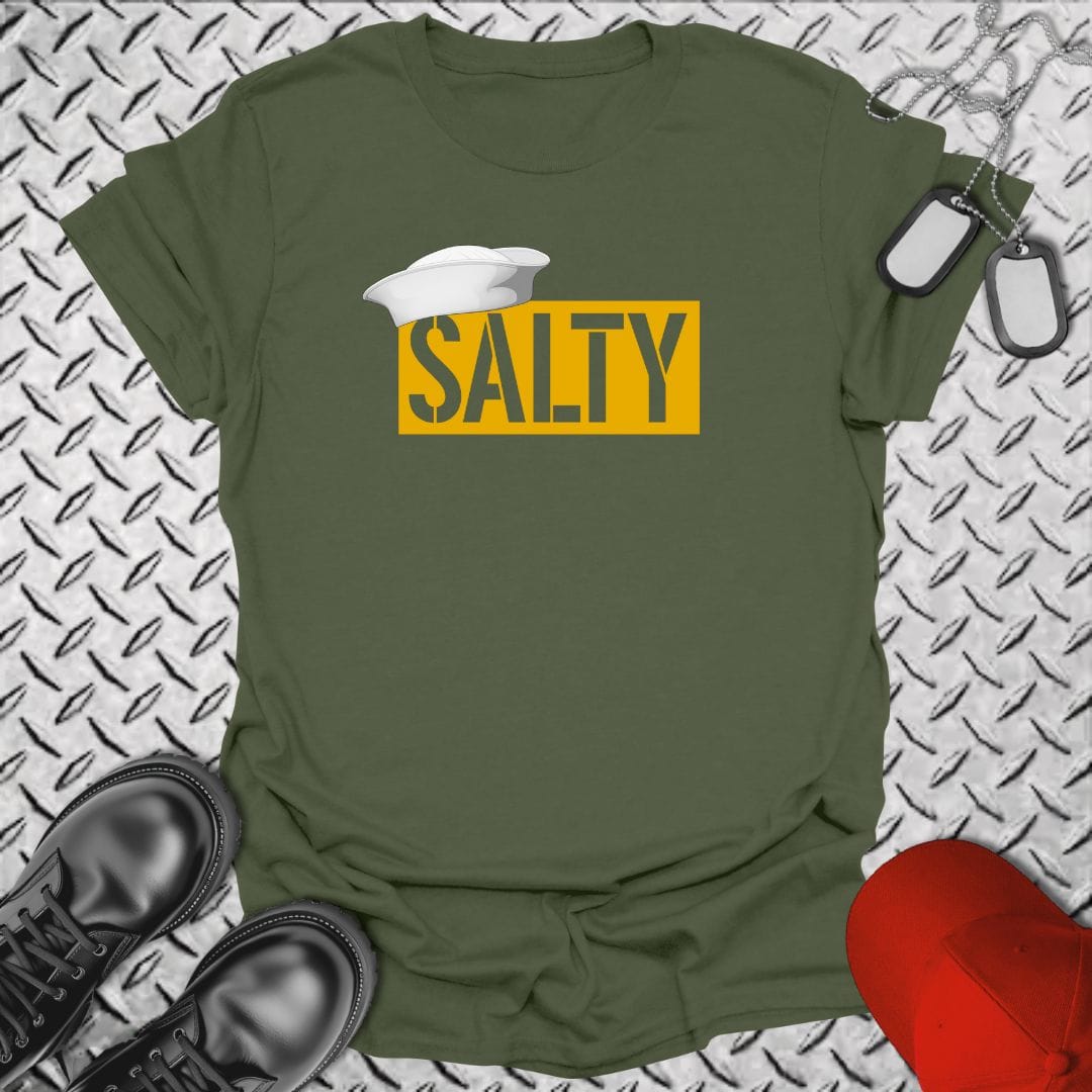 NavyHumor T-Shirt Military Green / S True Salty