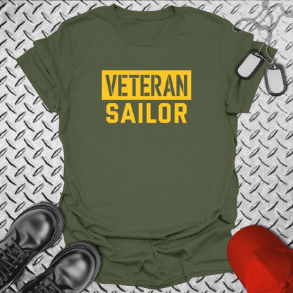 NavyHumor T-Shirt Military Green / S Veteran Sailor