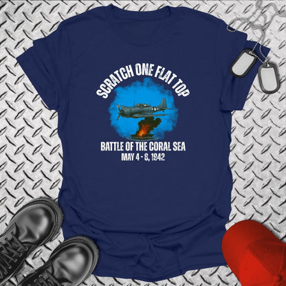 NavyHumor T-Shirt Navy / S Battle of the Coral Sea T-shirt