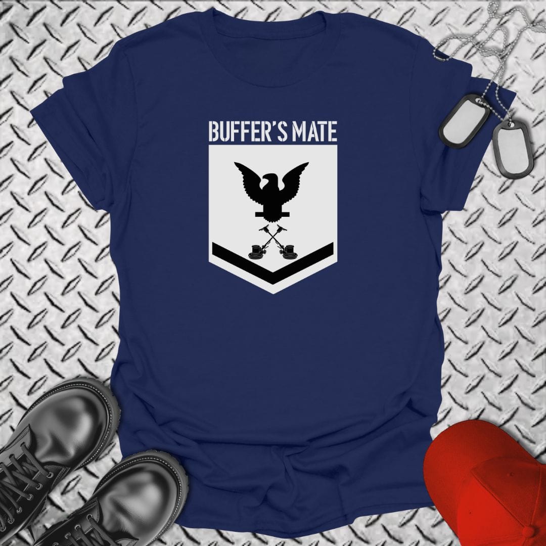 NavyHumor T-Shirt Navy / S Buffer's Mate PO3 T-shirt