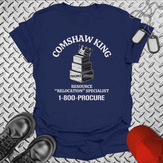 NavyHumor T-Shirt Navy / S Comshaw King T-shirt