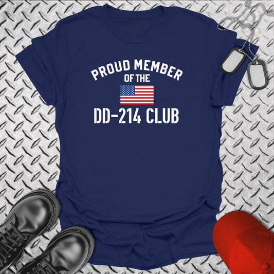 NavyHumor T-Shirt Navy / S DD-214 Club T-shirt