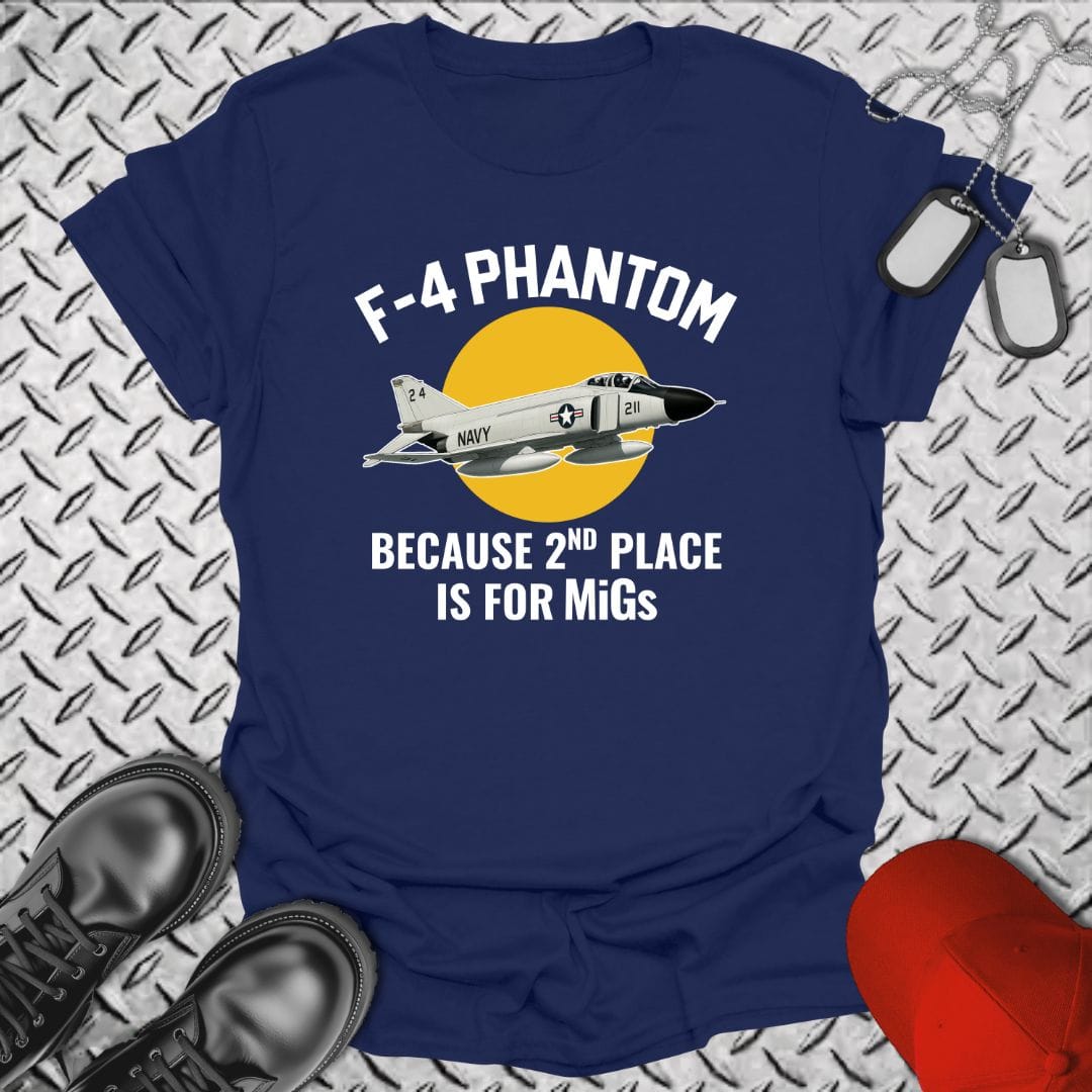 NavyHumor T-Shirt Navy / S F-4 Phantom T-shirt