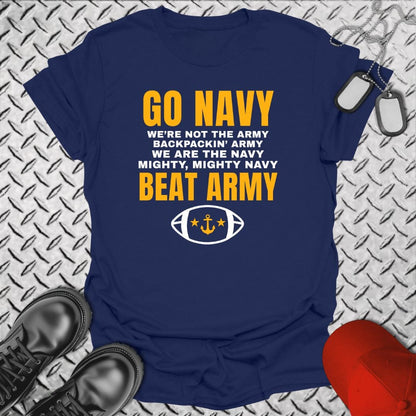 NavyHumor T-Shirt Navy / S Go Navy Cadence T-shirt
