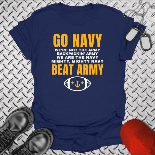 NavyHumor T-Shirt Navy / S Go Navy Cadence T-shirt