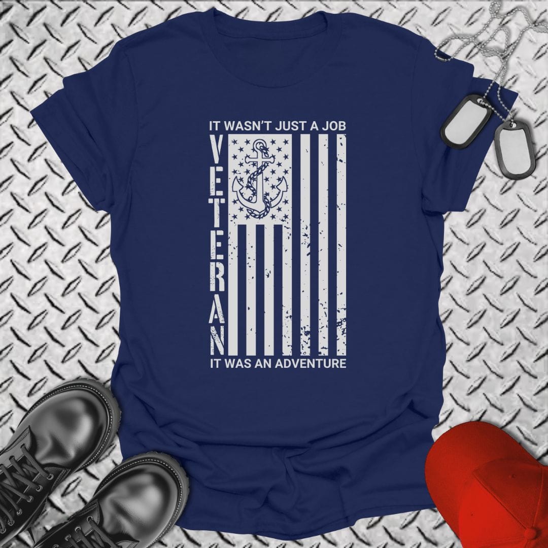 NavyHumor T-Shirt Navy / S It Wasn't Just A Job T-shirt