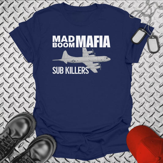 NavyHumor T-Shirt Navy / S MAD Boom Mafia P-3 Orion T-shirt