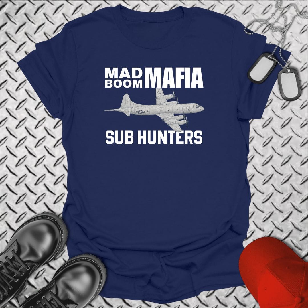 NavyHumor T-Shirt Navy / S MAD Boom Mafia - Sub Hunters