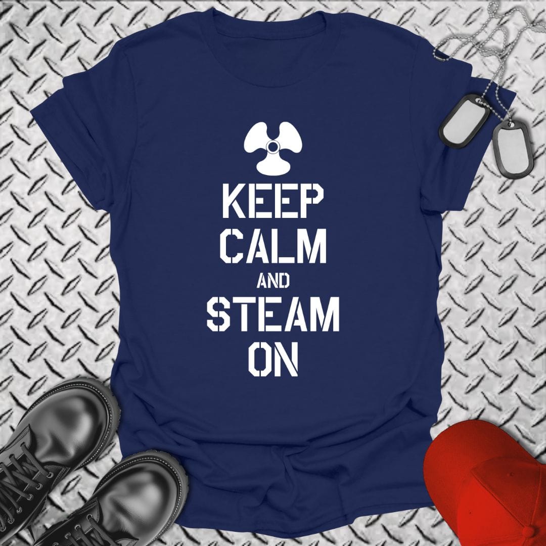 NavyHumor T-Shirt Navy / S MM - Keep Calm T-shirt