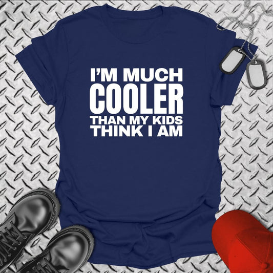 NavyHumor T-Shirt Navy / S Much Cooler T-shirt