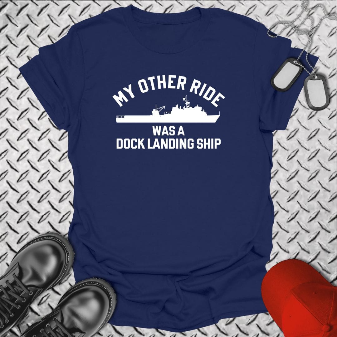 NavyHumor T-Shirt Navy / S My Other Ride Was An LSD (Harpers Ferry-Class)