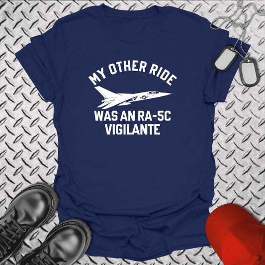 NavyHumor T-Shirt Navy / S My Other Ride Was An RA-5C Vigilante