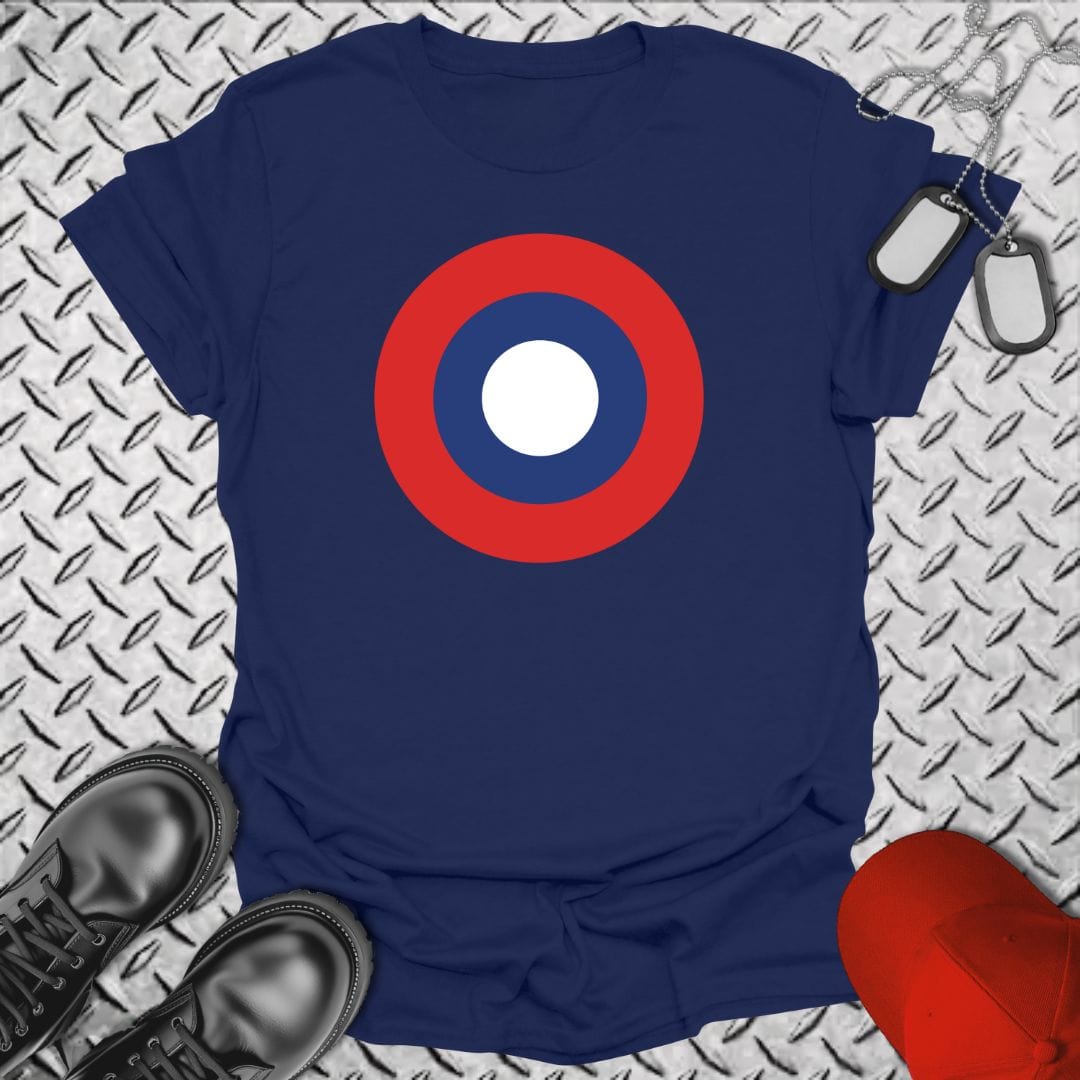NavyHumor T-Shirt Navy / S Naval Aviation Roundel - 1918 T-shirt