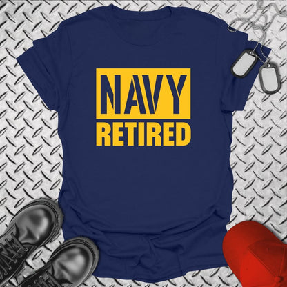 NavyHumor T-Shirt Navy / S Navy Retired T-shirt