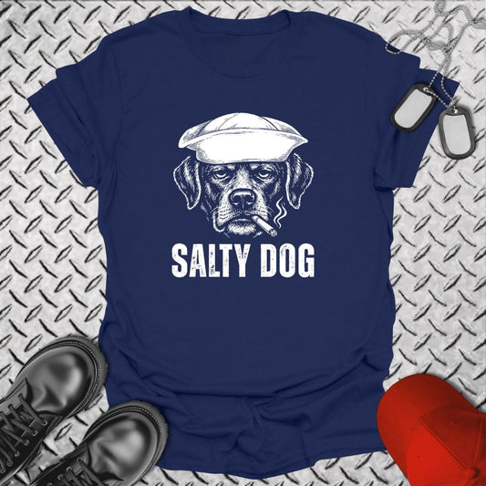 NavyHumor T-Shirt Navy / S Salty Dog