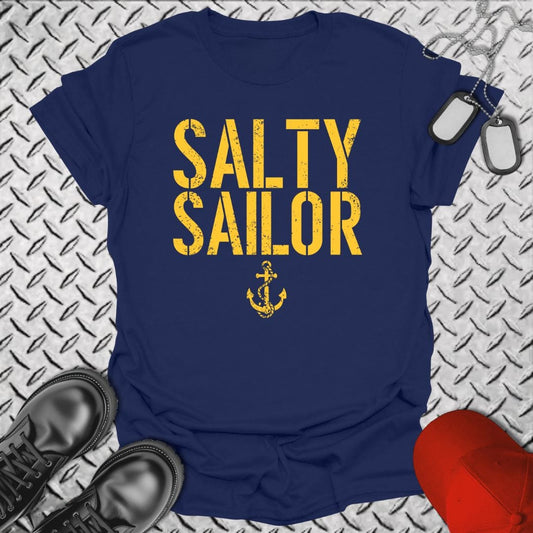 NavyHumor T-Shirt Navy / S Salty Sailor T-shirt