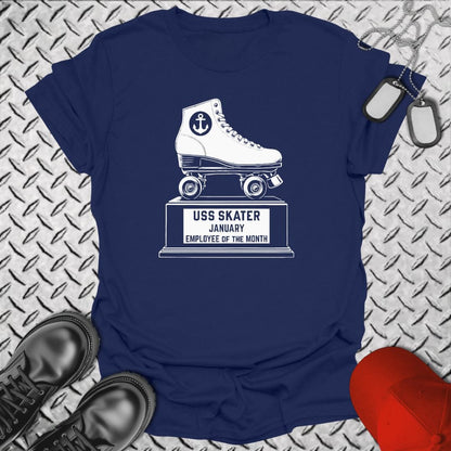 NavyHumor T-Shirt Navy / S Skater Trophy