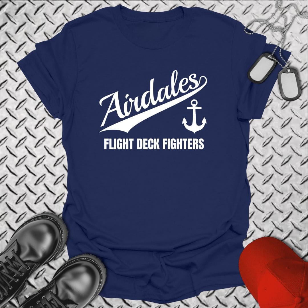 NavyHumor T-Shirt Navy / S Team Airdales T-shirt