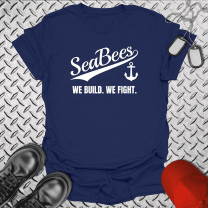 NavyHumor T-Shirt Navy / S Team SeaBees T-shirt
